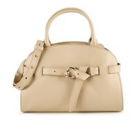 Coccinelle Sabine Sac à main Cuir 29 cm beige