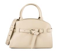 Coccinelle Sabine Sac à main Cuir véritable 29 cm beige