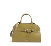 Coccinelle Sabine Sac à main olive, cuir de vache finement grainé, femme