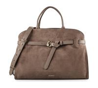 Coccinelle Sabine Suede Sac à main Cuir véritable 43 cm brun