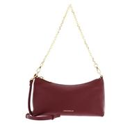 Coccinelle Sac à bandoulière Aura, cuir 22 x 12 x 7 cm, cassis, avec chaîne amovible