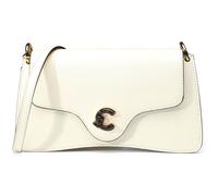 Coccinelle C-Me Sac à bandoulière Cuir 22 cm blanc