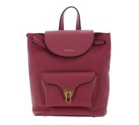 COCCINELLE sac à dos Beat Soft Grained Leather Backpack Rosewood