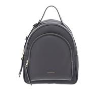 COCCINELLE Sac à dos gris en cuir pour femme - Malory Backpack Grained Leather Grafite 279631