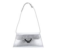 COCCINELLE Sac à épaule argent en cuir pour femme - Dew Handbag Grained Leather 299293