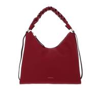 COCCINELLE Sac à épaule baie en cuir pour femme - Boheme Grana Double Shoulder Bag L Sangria / Skin 292549