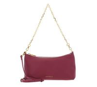 COCCINELLE Sac à épaule bandoulière baie en cuir pour femme - Aura Mini Bag Grained Leather Rosewood 279536