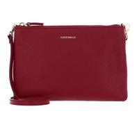 COCCINELLE Sac à épaule bandoulière baie en cuir pour femme - Best Crossbody Bag Garnet Red 228336