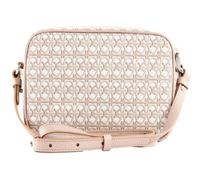 COCCINELLE Sac à épaule bandoulière beige blanc pour femme - Beat Coat. Monogram Crossbody Bag Multi Blanc / Rosette 292498