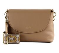 COCCINELLE Sac à épaule bandoulière beige en cuir pour femme - Paulina Mini Crossbody Bag S Skin 292559