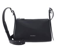 COCCINELLE sac à épaule bandoulière Bishop Mini Bag Grained Leather Noir