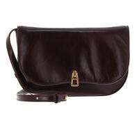 COCCINELLE Sac à épaule bandoulière brun foncé en cuir pour femme - Coccinelle Magie Rock Mini Bag Darkbrown 201790