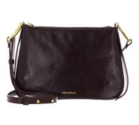 COCCINELLE Sac à épaule bandoulière brun foncé en cuir pour femme - Coccinelle Magie Rock Mini Bag Darkbrown 201791