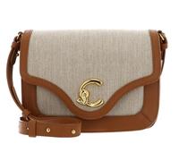 COCCINELLE sac à épaule bandoulière C-Me Canvas Handbag Natural / Cuir