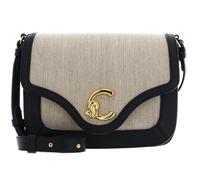COCCINELLE sac à épaule bandoulière C-Me Canvas Handbag Natural / Noir