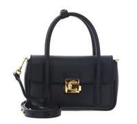 COCCINELLE sac à épaule bandoulière C-Me Lock Mini Bag Grained Leather Noir