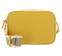 COCCINELLE Sac à épaule bandoulière jaune foncé en cuir pour femme - Tebe Crossover Bag S Soleado 299320