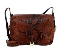 COCCINELLE Sac à épaule bandoulière marron noir en cuir pour femme - Fauve Python Handbag Caramel 110729