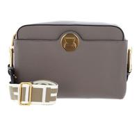 COCCINELLE Sac à épaule bandoulière taupe en cuir pour femme Liya Signature Crossbody Grained Leather Warm Taupe 2 269644
