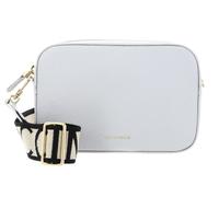 Coccinelle Tebe sac à bandoulière en cuir 18 cm bleu