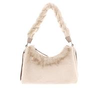 Coccinelle sac à épaule Boheme Synthetic Fur Shoulder Bag Natural/Rosette beige