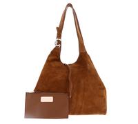 Coccinelle C-Easy Sac à bandoulière Cuir véritable 36 cm brun