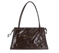 COCCINELLE sac à épaule Dulse Shiny Shoulderbag Brunette