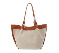 Coccinelle sac à épaule Finn Canvas Handbag Natural/Crab beige