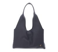 Coccinelle Nell Sac à bandoulière Cuir véritable 39 cm gris