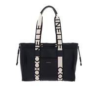 COCCINELLE Sac à épaule noir en cuir pour femme 2Day Signature Handbag Grained Leather Noir 270266