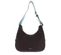 Coccinelle sac à épaule Raquel Handbag Double Grainy Leather Brunette/Arctic Blue marron foncé