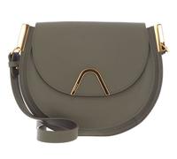 COCCINELLE Sac à épaule vert olive en cuir pour femme Sunup Handbag Double Grainy Leather Laur. Gr / Fond. Br 270291