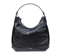 Coccinelle - Sac à main élégant en cuir avec détails dorés - Femme - Sacs - Noir - Taille: ONE Size