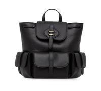 Coccinelle - Sac à main en cuir grainé - Femme - Sacs - Noir - Taille: ONE Size