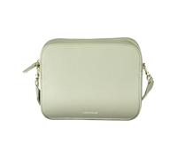Coccinelle - Sac à main en cuir vert avec fermeture éclair - Femme - Sacs - Vert - Taille: ONE Size