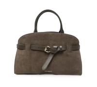 Coccinelle - Sac à main en daim / cuir grainé - Femme - Sacs - Brun - Taille: ONE Size