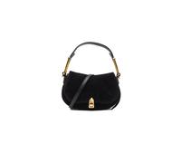 Coccinelle - Sac à main en daim/cuir grainé - Femme - Sacs - Noir - Taille: ONE Size