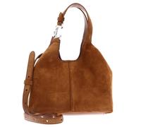 COCCINELLE Sac à main marron en cuir pour femme - C-Easy Handbag Suede Cognac / Cognac 321170