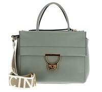 COCCINELLE Sac à main menthe pour femme - Arlettis Signature Handbag Grained Leather Greenery 316860