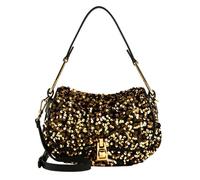 COCCINELLE Sac à main noir doré en cuir pour femme - Magie Paillettes Handbag Golden / Noir 292578