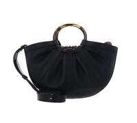 COCCINELLE Sac à main noir en cuir pour femme - Shell Handbag Smooth Leather Noir 337437