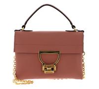 COCCINELLE Sac à main rose en cuir pour femme - Mignon Top Handle Mini Bag Litchi 127997