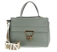 Coccinelle sac à main sac à épaule bandoulière Arlettis Signature Handbag Grained Leather Greenery menthe
