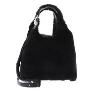 Coccinelle sac à main sac à épaule bandoulière C-Easy Synthetic Fur Handbag Noir/Noir