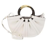 COCCINELLE sac à main Shell Handbag Smooth Leather Pearl