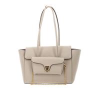 COCCINELLE sac shopper Grained Leather Handbag Sandshell