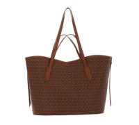COCCINELLE Sac shopper marron noir pour femme - New Never Without Bag Shopper Coated Monogram Multi Cognac / Cognac 312424