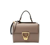 Coccinelle Arlettis Sac à main en cuir 19 cm warm taupe (TAS017977)