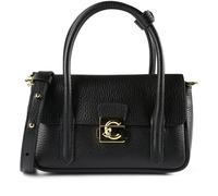 Coccinelle C-Me Lock Sac à main Cuir 19 cm noir