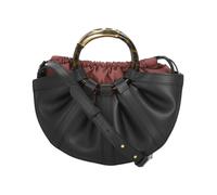 Coccinelle - Sac à main Shell - Cuir lisse noir - Femme - 337437